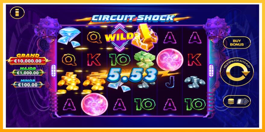 Máquina de jogos Circuit Shock - chance de ganhar dinheiro, foto 2