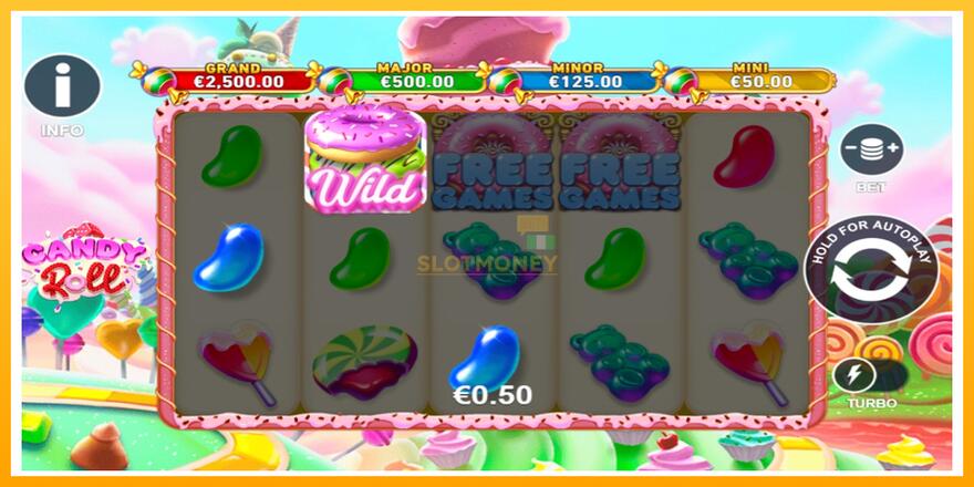 Máquina de jogos Candy Roll - chance de ganhar dinheiro, foto 2