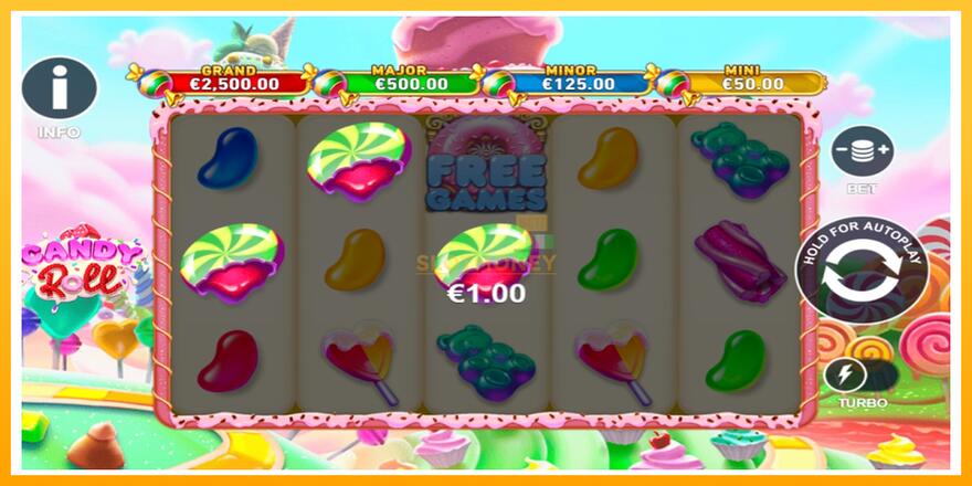 Máquina de jogos Candy Roll - chance de ganhar dinheiro, foto 3