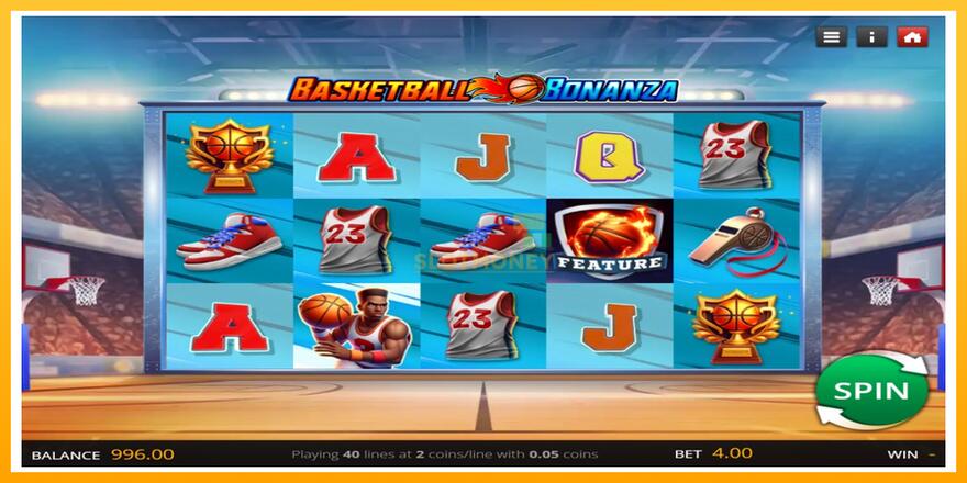 Máquina de jogos Basketball Bonanza - chance de ganhar dinheiro, foto 1