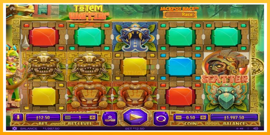 Máquina de jogos Totem Warrior - chance de ganhar dinheiro, foto 1