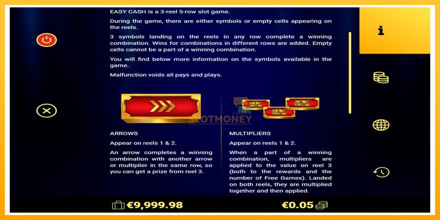 Máquina de jogos Easy Cash - chance de ganhar dinheiro, foto 4