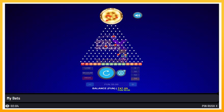 Máquina de jogos Pin Rush X - chance de ganhar dinheiro, foto 2