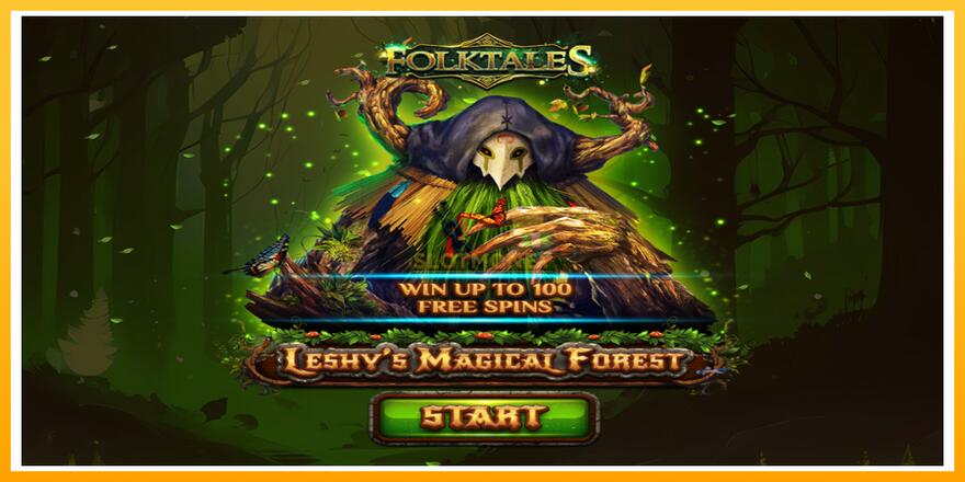 Máquina de jogos Leshys Magical Forest - chance de ganhar dinheiro, foto 1