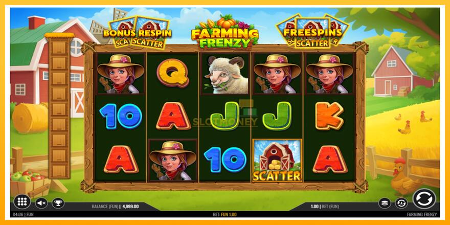 Máquina de jogos Farming Frenzy - chance de ganhar dinheiro, foto 2