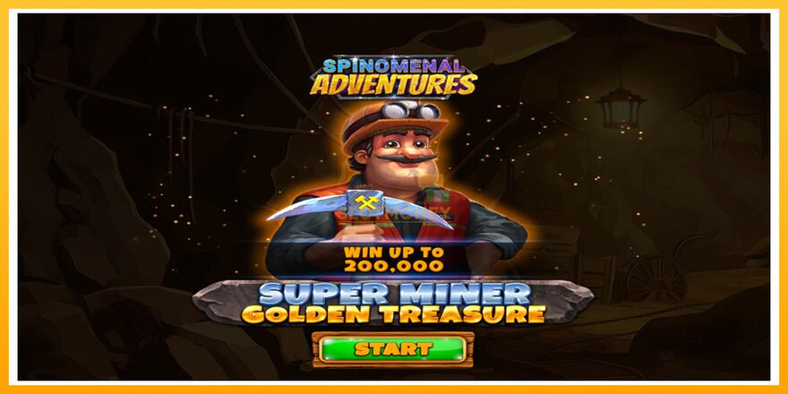 Máquina de jogos Super Miner - Golden Treasure - chance de ganhar dinheiro, foto 1