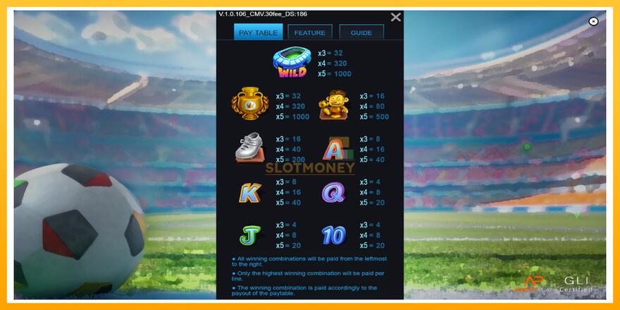 Máquina de jogos Football Fever - chance de ganhar dinheiro, foto 5