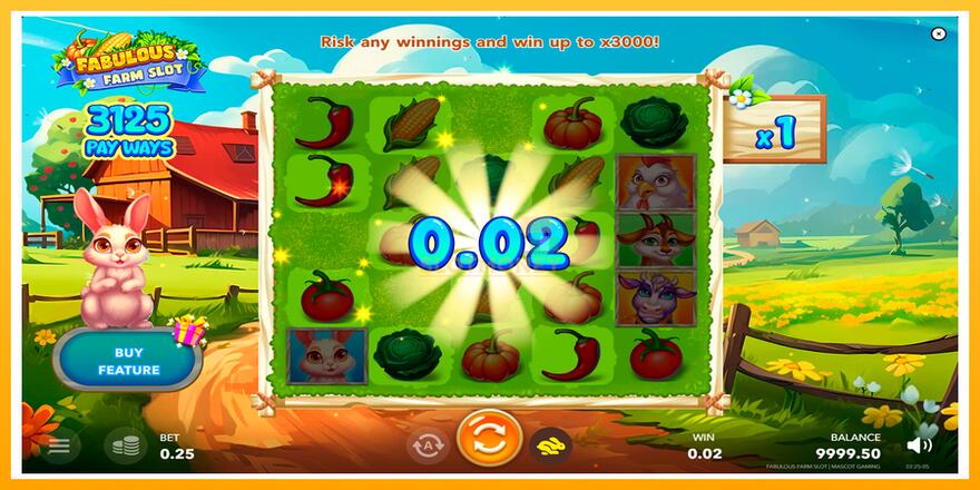 Máquina de jogos Fabulous Farm Slot - chance de ganhar dinheiro, foto 2