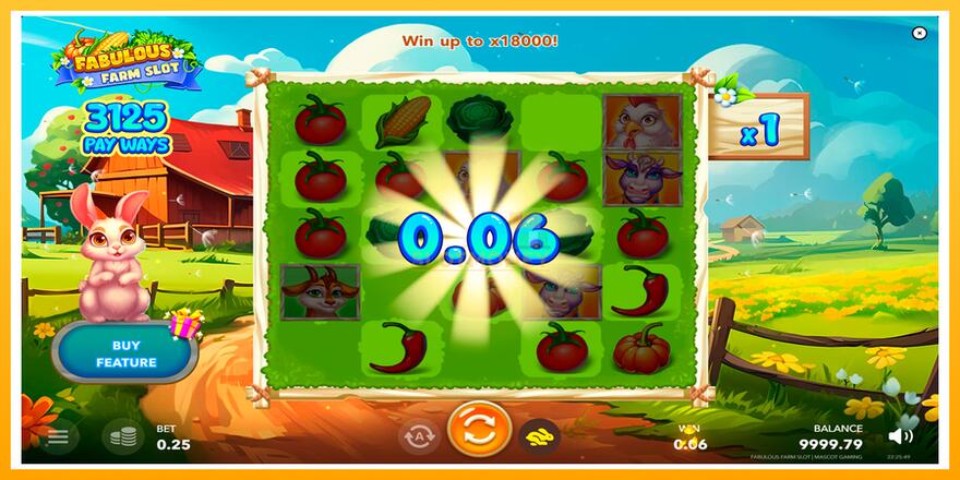 Máquina de jogos Fabulous Farm Slot - chance de ganhar dinheiro, foto 3