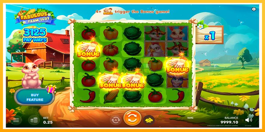 Máquina de jogos Fabulous Farm Slot - chance de ganhar dinheiro, foto 4