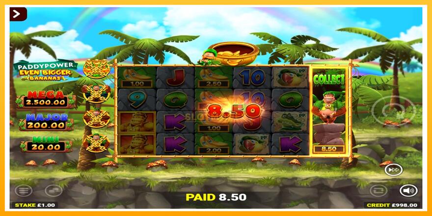 Máquina de jogos Paddy Power Even Bigger Bananas - chance de ganhar dinheiro, foto 3