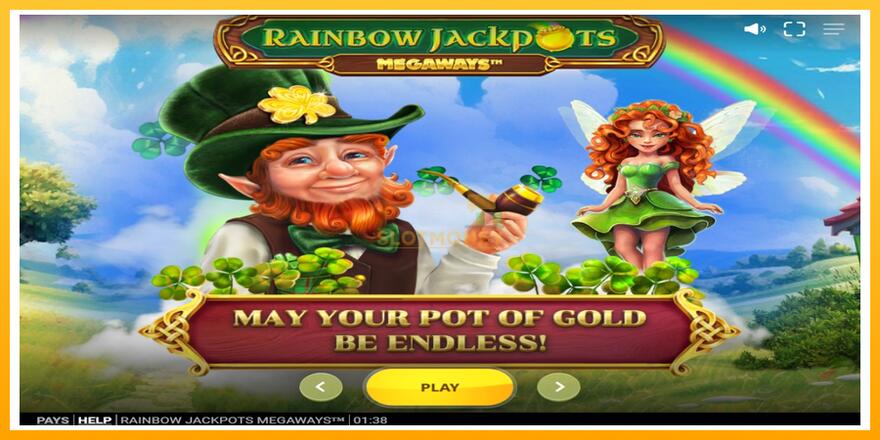 Máquina de jogos Rainbow Jackpots Megaways - chance de ganhar dinheiro, foto 1