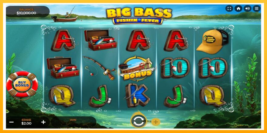 Máquina de jogos Big Bass Fishin Fever - chance de ganhar dinheiro, foto 1