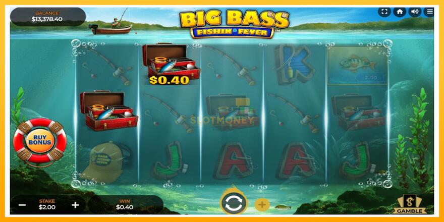 Máquina de jogos Big Bass Fishin Fever - chance de ganhar dinheiro, foto 2