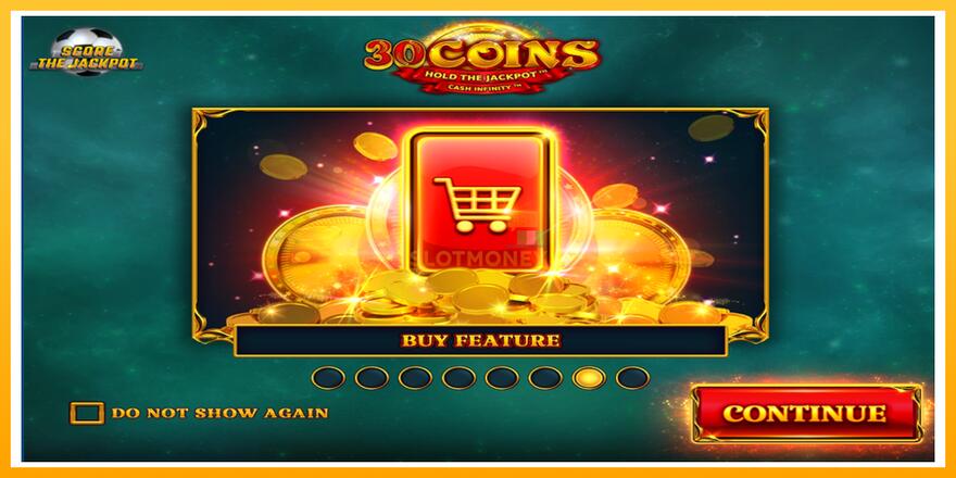 Máquina de jogos 30 Coins Score The Jackpot - chance de ganhar dinheiro, foto 1