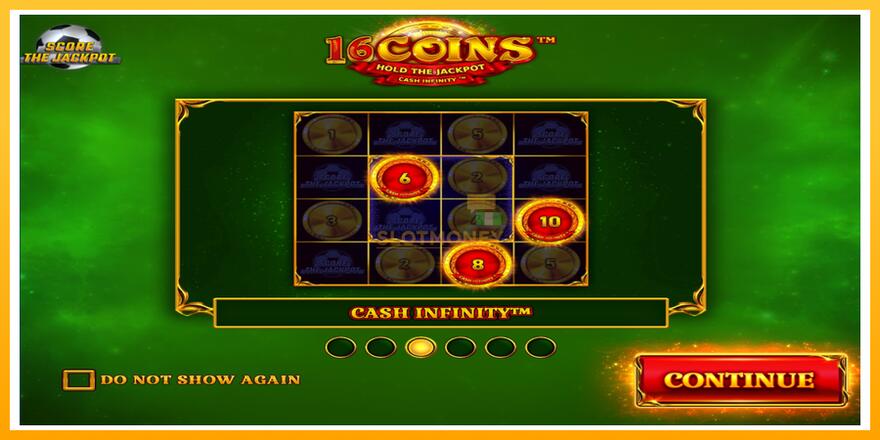 Máquina de jogos 16 Coins Score The Jackpot - chance de ganhar dinheiro, foto 1