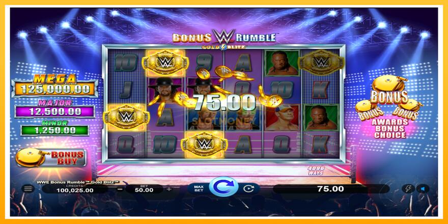 Máquina de jogos WWE Bonus Rumble Gold Blitz - chance de ganhar dinheiro, foto 2