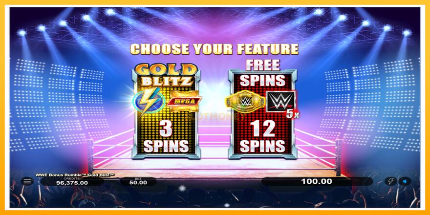 Máquina de jogos WWE Bonus Rumble Gold Blitz - chance de ganhar dinheiro, foto 3