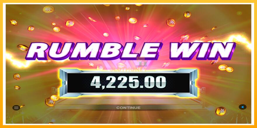 Máquina de jogos WWE Bonus Rumble Gold Blitz - chance de ganhar dinheiro, foto 5