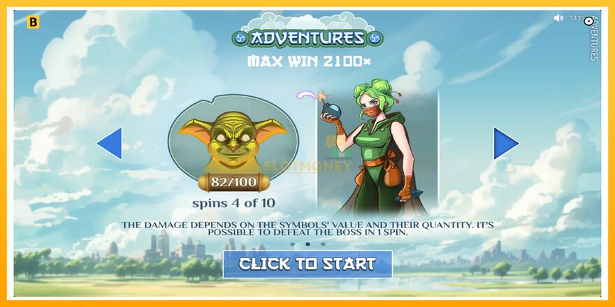 Máquina de jogos Adventures - chance de ganhar dinheiro, foto 3