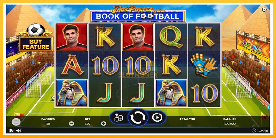 Máquina de jogos Jack Potter & The Book of Football - chance de ganhar dinheiro, foto 2