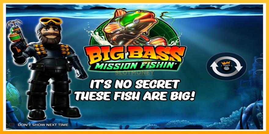 Máquina de jogos Big Bass Mission Fishin - chance de ganhar dinheiro, foto 1