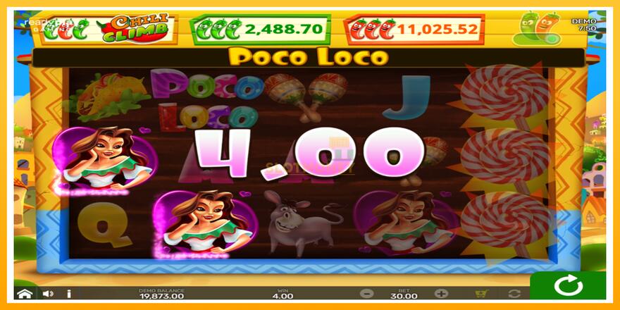 Máquina de jogos Poco Loco - chance de ganhar dinheiro, foto 3