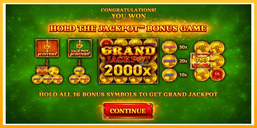 Máquina de jogos 16 Coins Grand Gold Edition Score The Jackpot - chance de ganhar dinheiro, foto 3