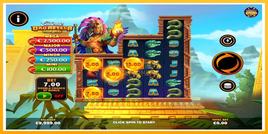 Máquina de jogos Gold Hit: Oro Azteca - chance de ganhar dinheiro, foto 2