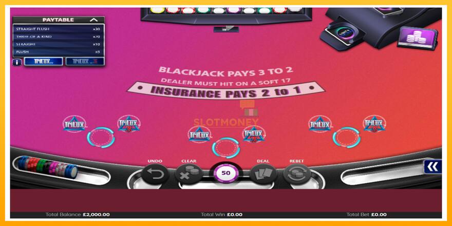 Máquina de jogos Blackjack Trilux - chance de ganhar dinheiro, foto 2