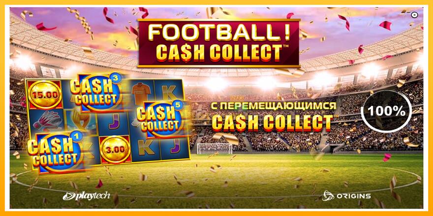 Máquina de jogos Football Cash Collect PowerPlay Jackpot - chance de ganhar dinheiro, foto 1