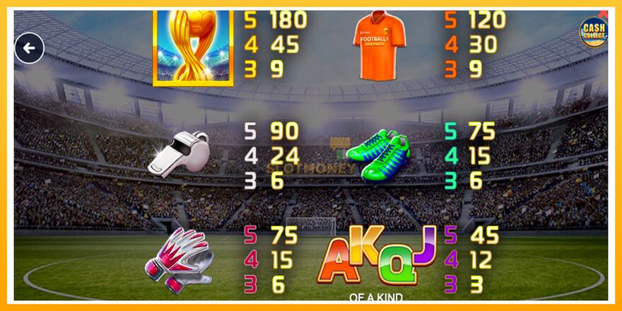 Máquina de jogos Football Cash Collect PowerPlay Jackpot - chance de ganhar dinheiro, foto 6