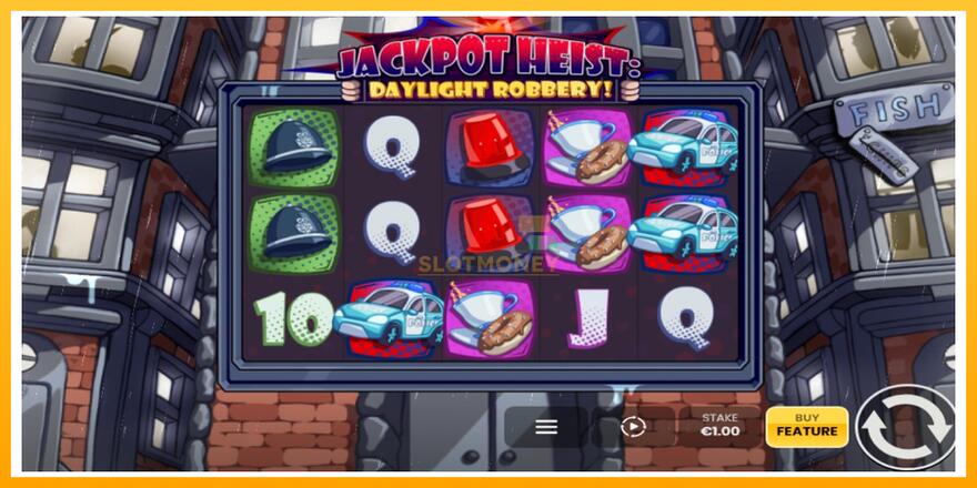 Máquina de jogos Jackpot Heist: Daylight Robbery! - chance de ganhar dinheiro, foto 1