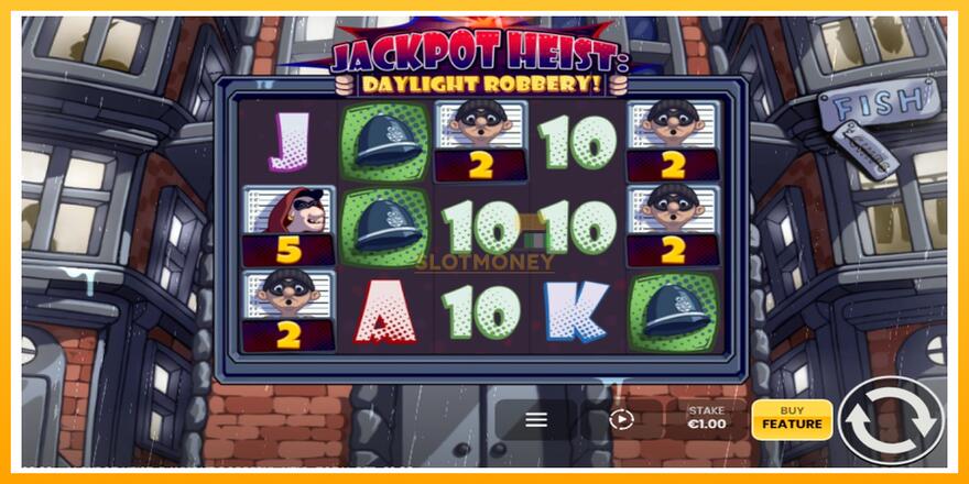 Máquina de jogos Jackpot Heist: Daylight Robbery! - chance de ganhar dinheiro, foto 2