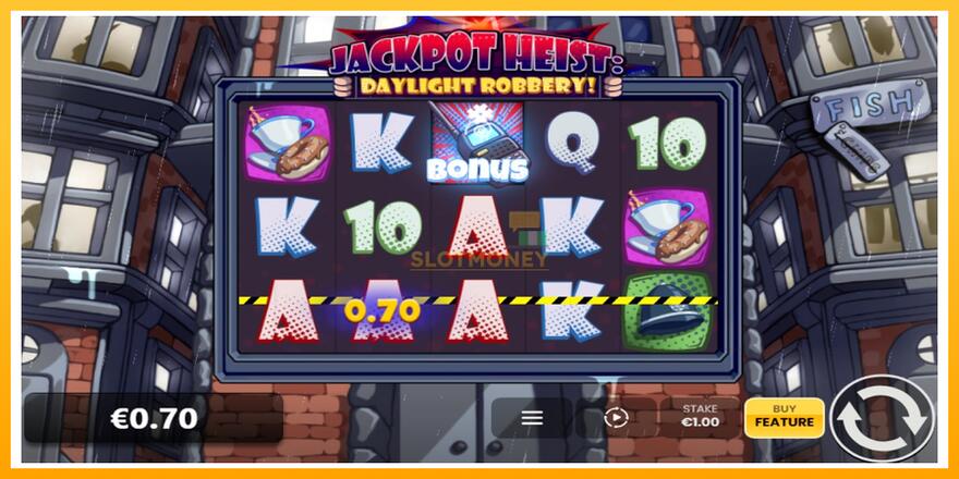 Máquina de jogos Jackpot Heist: Daylight Robbery! - chance de ganhar dinheiro, foto 3