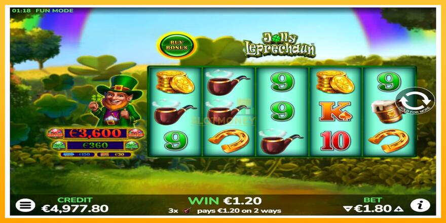 Máquina de jogos Jolly Leprechaun - chance de ganhar dinheiro, foto 3