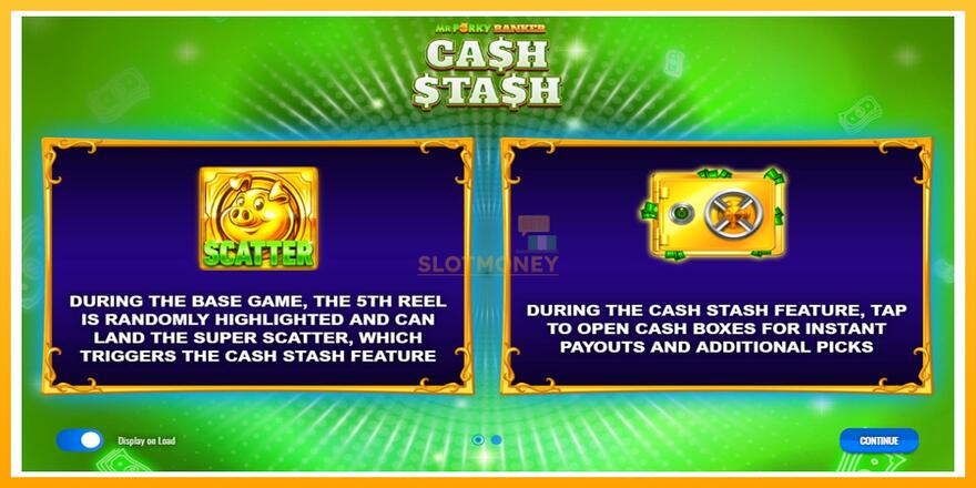 Máquina de jogos Mr Porky Banker Cash Stash - chance de ganhar dinheiro, foto 1