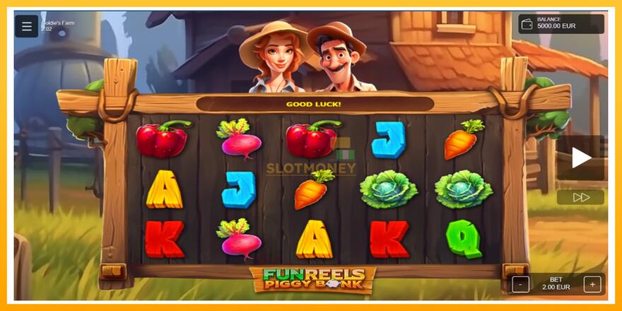 Máquina de jogos Goldies Farm - chance de ganhar dinheiro, foto 1