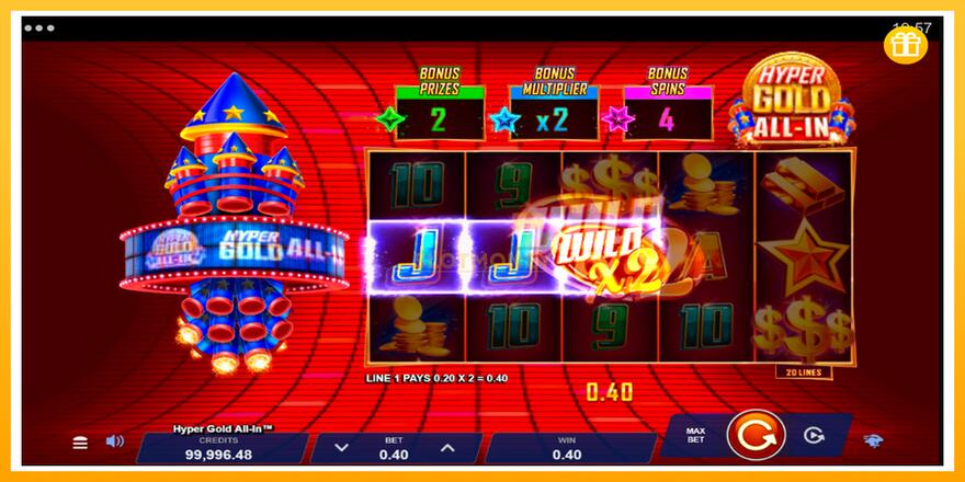 Máquina de jogos Hyper Gold All-In - chance de ganhar dinheiro, foto 4