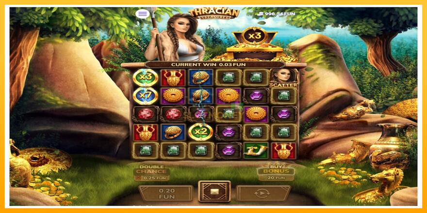 Máquina de jogos Thracian Treasures - chance de ganhar dinheiro, foto 3