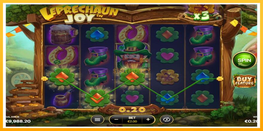 Máquina de jogos Leprechaun Joy - chance de ganhar dinheiro, foto 4