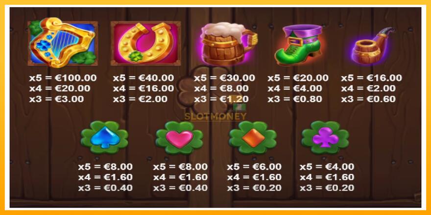 Máquina de jogos Leprechaun Joy - chance de ganhar dinheiro, foto 5