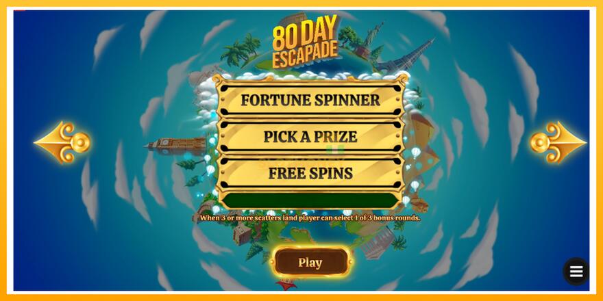 Máquina de jogos 80 Day Escapade - chance de ganhar dinheiro, foto 1