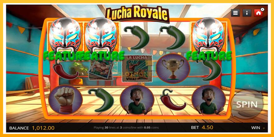 Máquina de jogos Lucha Royale - chance de ganhar dinheiro, foto 2