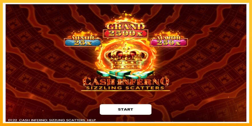 Máquina de jogos Cash Inferno: Sizzling Scatters - chance de ganhar dinheiro, foto 1