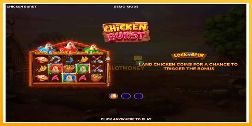 Máquina de jogos Chicken Burst - chance de ganhar dinheiro, foto 1