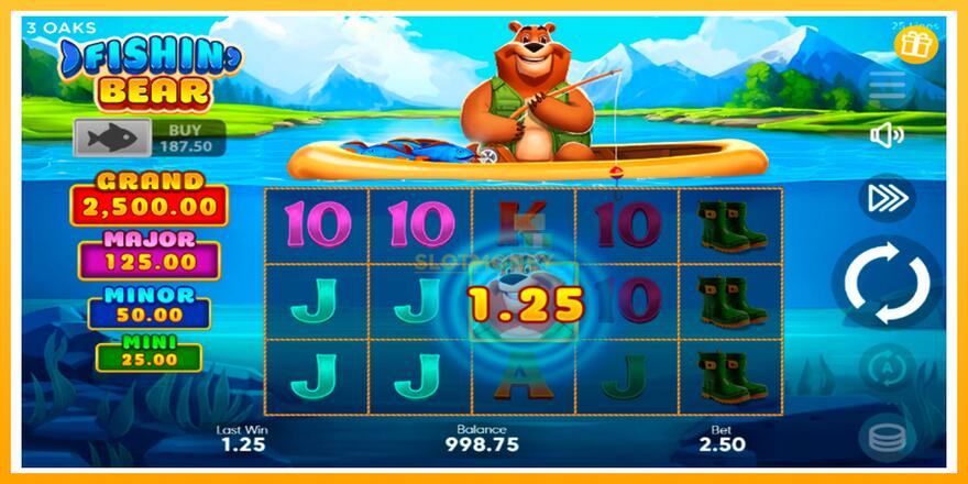 Máquina de jogos Fishin Bear - chance de ganhar dinheiro, foto 2