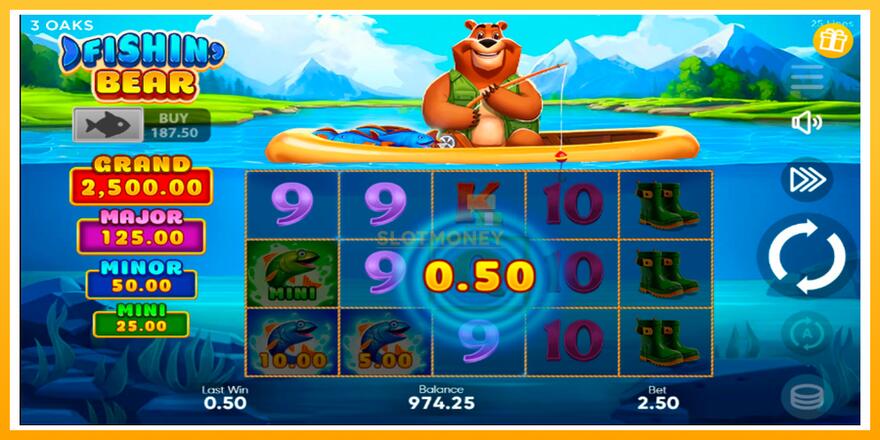 Máquina de jogos Fishin Bear - chance de ganhar dinheiro, foto 3