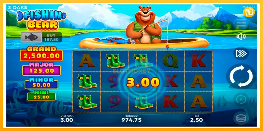 Máquina de jogos Fishin Bear - chance de ganhar dinheiro, foto 4