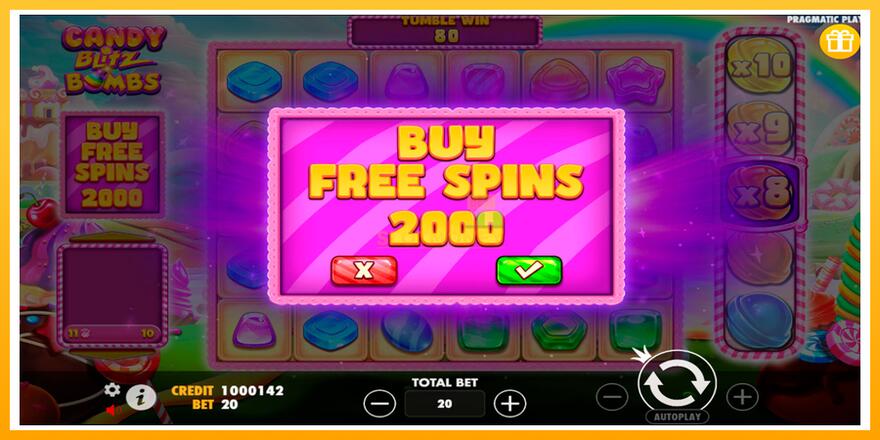 Máquina de jogos Candy Blitz Bombs - chance de ganhar dinheiro, foto 4